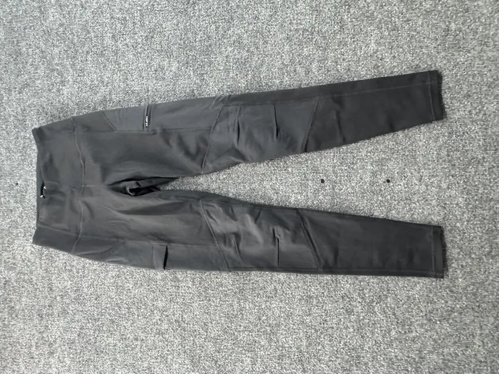 PrAna Leggings Womens XS Black High Rise Pocket Ankle Hiking Outdoor Pants